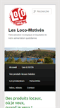 Mobile Screenshot of loco-motives.fr
